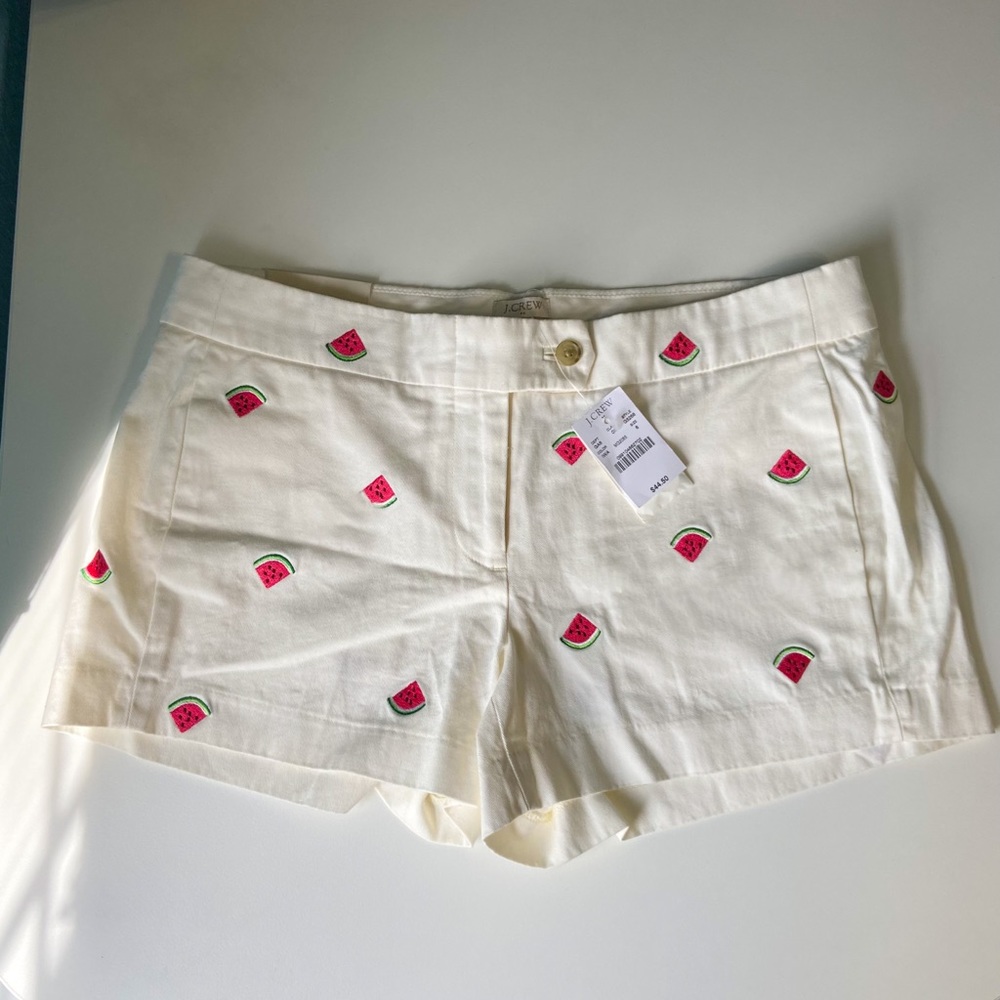 NWT J. Crew Women’s Watermelon Shorts - 6